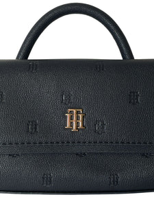 Bolsa Tommy Hilfiger Mini Top Handle Navy Logo Original - BGP