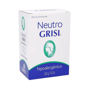 Caja jabón de tocador Grisi neutro 200G/50P - SCG