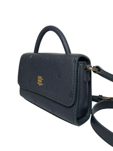 Bolsa Tommy Hilfiger Mini Top Handle Navy Logo Original - BGP