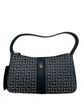 Cargar imagen en el visor de la galería, Bolso Tommy Hilfiger Original Negro Monograma – Shoulder Bag Elegante - BGP