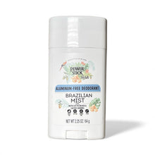 Cargar imagen en el visor de la galería, Desodorante Sin Aluminio Power Stick — Aromas Brazilian Mist &amp; Amber Rouge - BGP