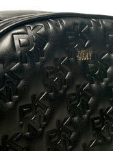 Cargar imagen en el visor de la galería, Bolsa Bolsa De Hombro Dkny Diseño Lisa Negra Con Correa De Hombro Negra Y Herrajes Metal. - BGP