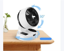 Cargar imagen en el visor de la galería, Ventilador Piso Mesa Portátil Plastico Oficina Blanco Ven19 - BGP