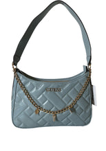 Cargar imagen en el visor de la galería, Bolsa Guess Azul Cadena Dijes Glam Chic Original Importada - BGP