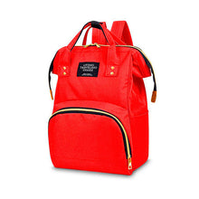 Cargar imagen en el visor de la galería, Mochila Pañalera 2 En 1 Cero Derrames Elegante  40x27x21 Cm - BGP