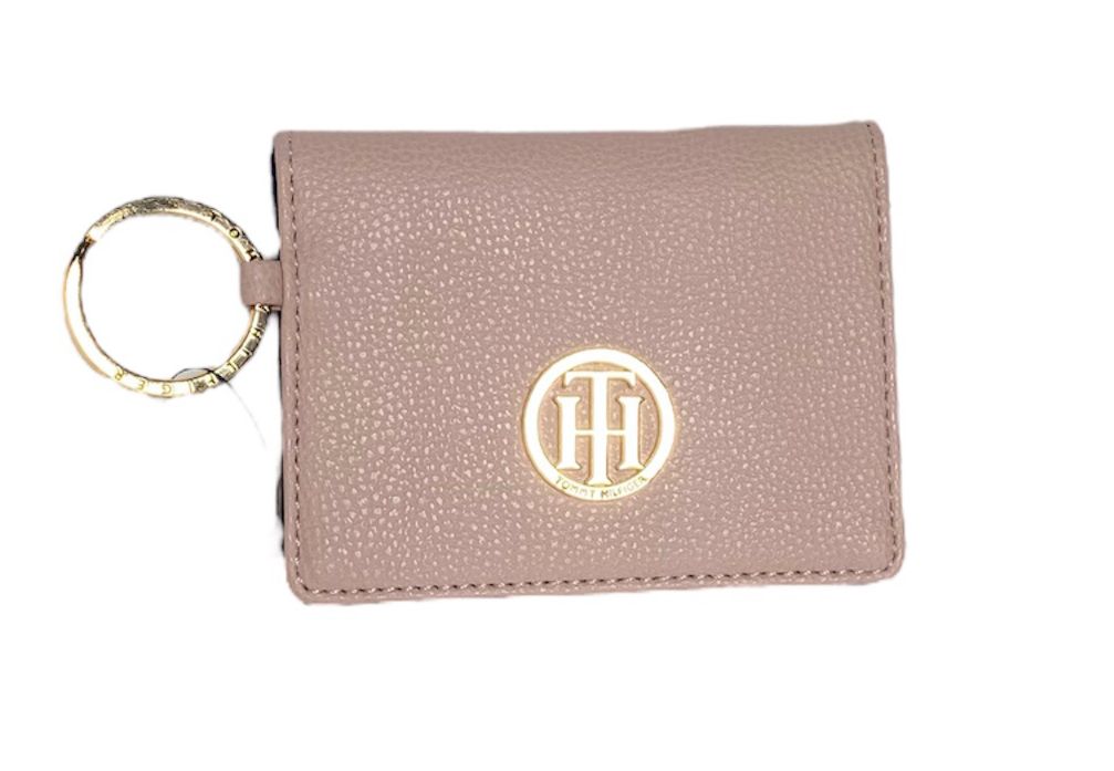 CARTERA TOMMY HILFIGER AZUL MARINO Y ROSA - BGP