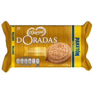 Caja Galletas Marias Doradas 278G/10P - SCG