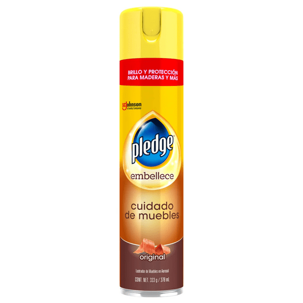 Caja aceite abrillantador de madera Pledge 1 Caja de 12 pzas/333ml - CSG