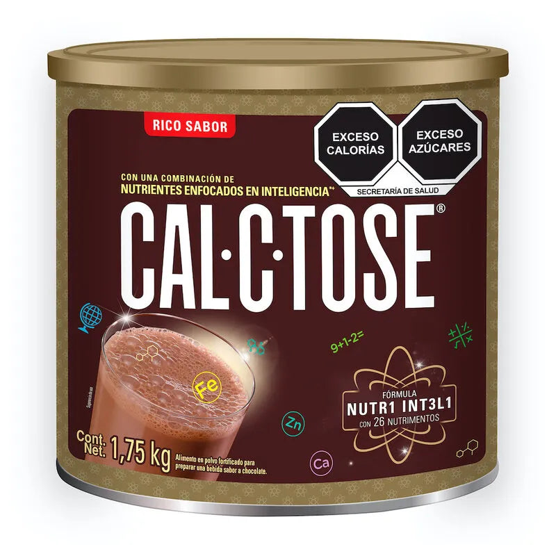 Media Caja Chocolate en Polvo Calcetose Lata 1.75K/3P