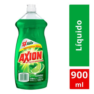 Caja Lavatrastes Axion Liquido Limon 900M/12P