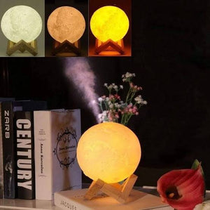 Humificador Con Luz De 3 Pasos Lunar Usb Compacto - BGP