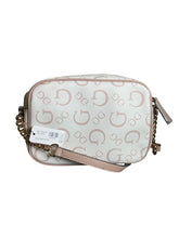 Cargar imagen en el visor de la galería, Crossbody GUESS Blanca con Detalles Rosa - BGP