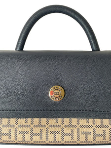 Bolsa Tommy Hilfiger Mini Top Handle Navy Logo Original - BGP