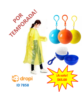 Impermeable Portátil de Llavero - DRO