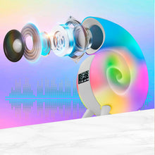 Cargar imagen en el visor de la galería, Lámpara De Caracol Con Luz Rgb Con Bocina Conexion Bluetooth - BGP