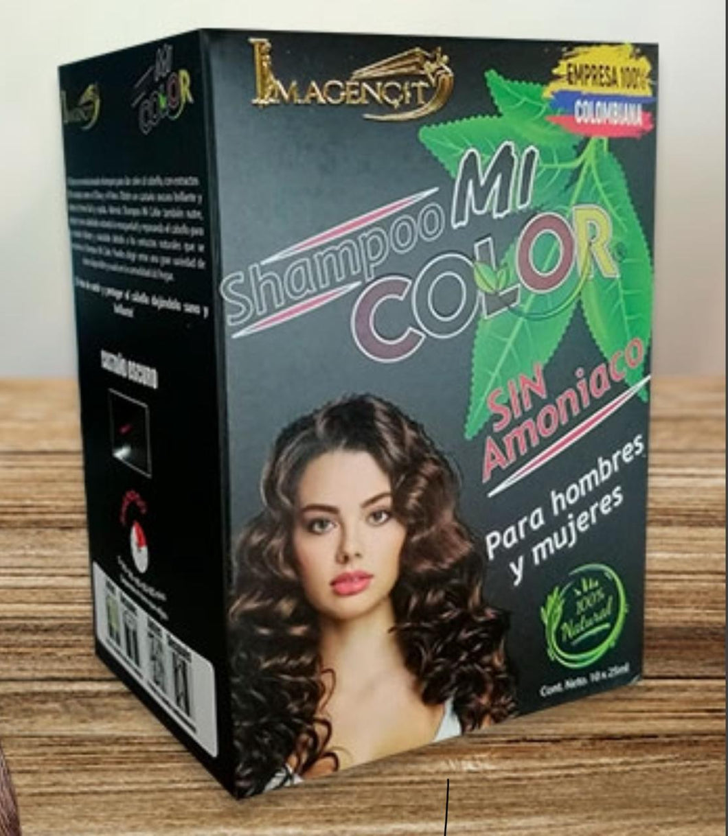 SHAMPOO CUBRE CANAS CASTAÑO - DRO