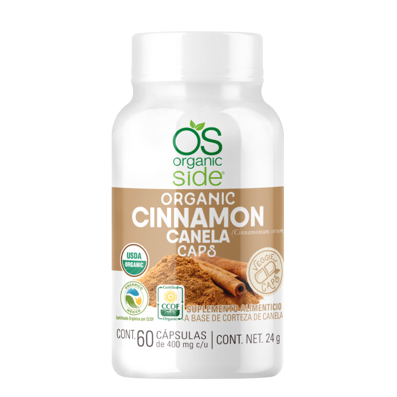 OrganicSide | Canela 60 Capsulas - DRO