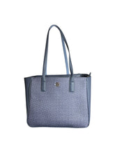 Cargar imagen en el visor de la galería, Bolsa Tote Tommy Hilfiger Azul Monogram – Elegancia funcional - BGP
