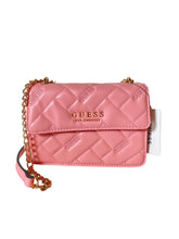 Cargar imagen en el visor de la galería, Bolsa Clutch Guess Acolchada Cadena Dorada Original Importada - BGP