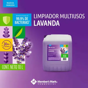 Limpiador Multiusos Member's Mark Aroma Lavanda 20 L - ZK