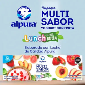 Yogurt Frutal Alpura 12 Pzas de 125 Gr - ZK