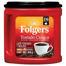 Cargar imagen en el visor de la galería, Café Tostado y Molido Folgers Tostado Clásico 816G - ZK
