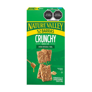 Barras de Granola Nature Valley Crunchy 52 pzas de 42 g c/u- ZK