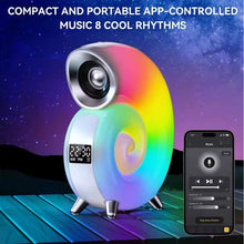 Cargar imagen en el visor de la galería, Lámpara De Caracol Con Luz Rgb Con Bocina Conexion Bluetooth - BGP