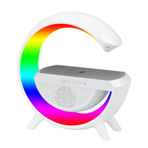 Bocina G Bluetooth Inalambrica Luz Led Compacta - BGP
