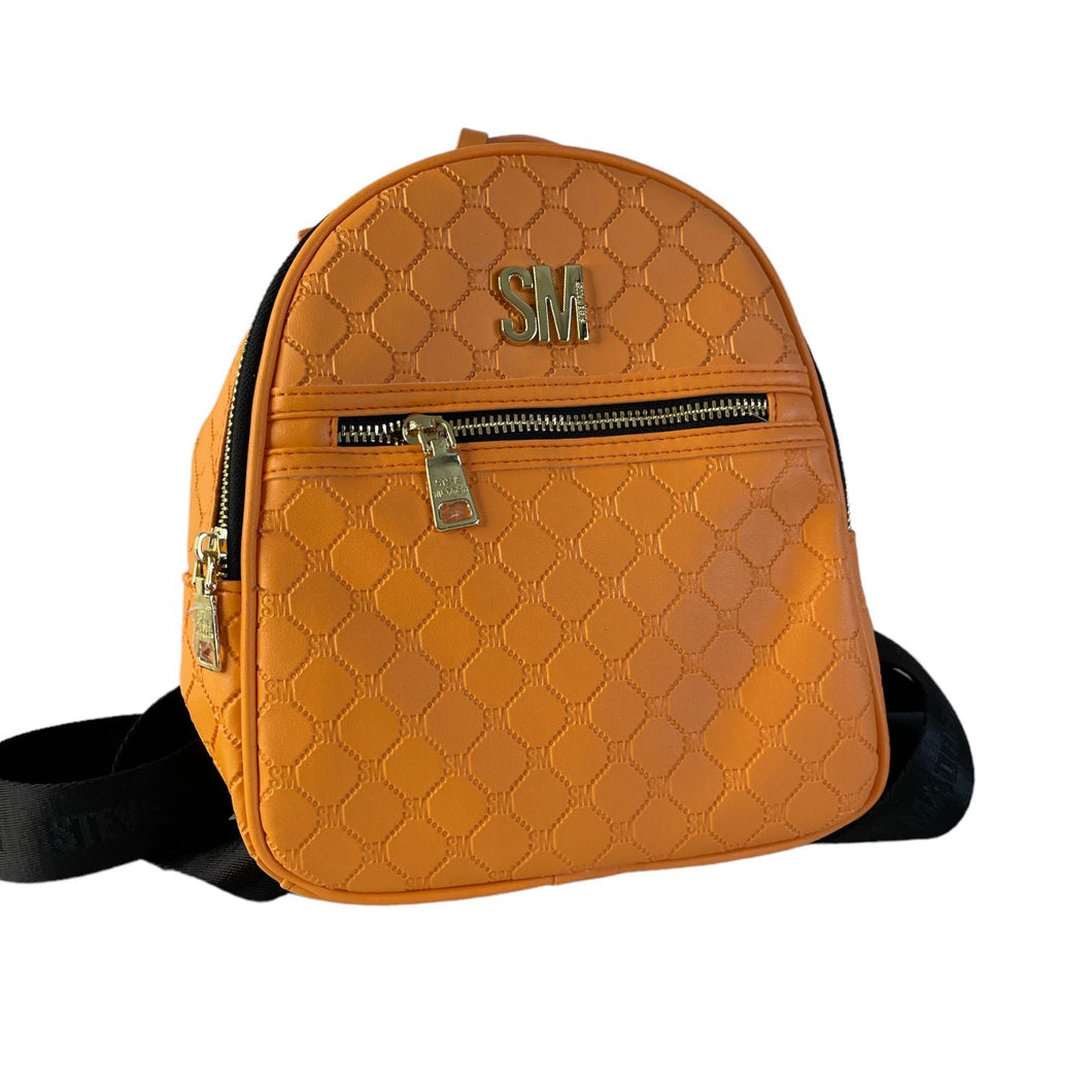 Mochila Backpack Steve Madden Con Textura 18x23x9 Cm Original Importada - BGP