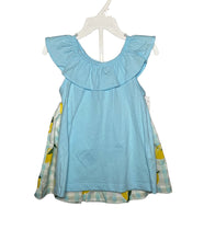 Cargar imagen en el visor de la galería, CONJUNTO DE NIÑA AZUL CON SHORTS CON LIMONES - BGP