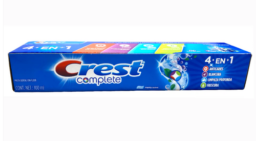Pasta Dental Crest Complete 4 en 1 36P/100M - SCG