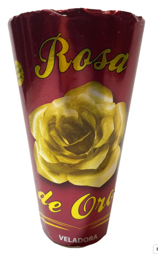 Caja Veladora Rosa de Oro No.5 40P - SCG