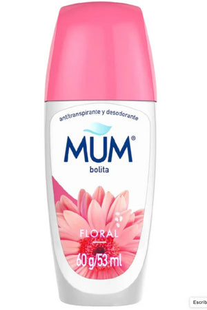 Caja Desodorante Mum Roll On Floral 60G/24P - SCG
