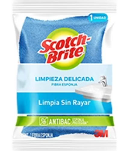 Caja fibra Esponja Cero Rayas Chica 36P - SCG