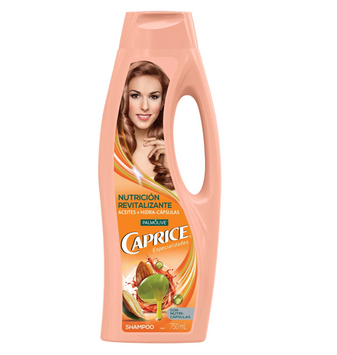 Caja shampoo Caprice nutricion revitalizante 750M/12P - SCG