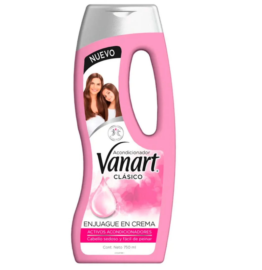 Caja enjuague Vanart Rosa 750M/12P - SCG