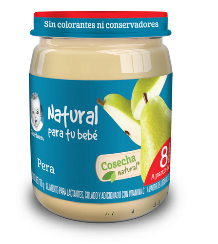 Caja Gerber 3ra etapa de pera de 170G/12P - SCG