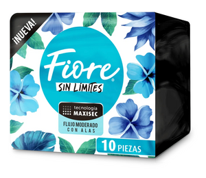 Caja de toallas Femenina Fiore Ultra Delgada C/A 12C/10P - SCG