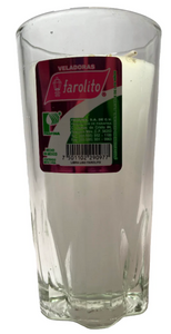 Caja veladora Libra Liso Con Farolito 20P - SCG