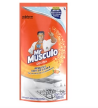 Cargar imagen en el visor de la galería, Caja Limpiador Mr Musculo Desengrasante Doypack 500M/12P - SCG