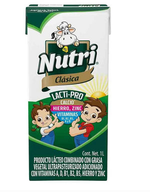 Caja Leche Nutri de 1 Lt con 12 Piezas  - SCG