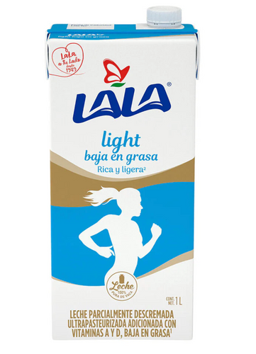Caja Leche Lala Light 1L/12P  - SCG