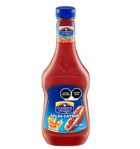 Caja Salsa Tipo Catsup Clemente Jacques Squeeze 680M/12P - SCG