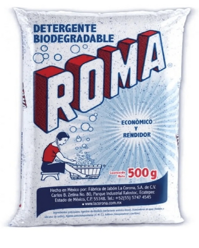 Caja detergente Roma 500g/20b - SCG