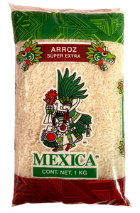 Bulto arroz grueso largo Mexica 1K/10P - SCG