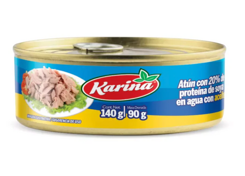 Caja atún en aceite Karina 140G/24P - SCG