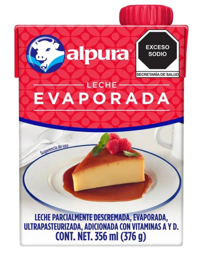 Caja Leche Evaporada Alpura 356/24P - SCG