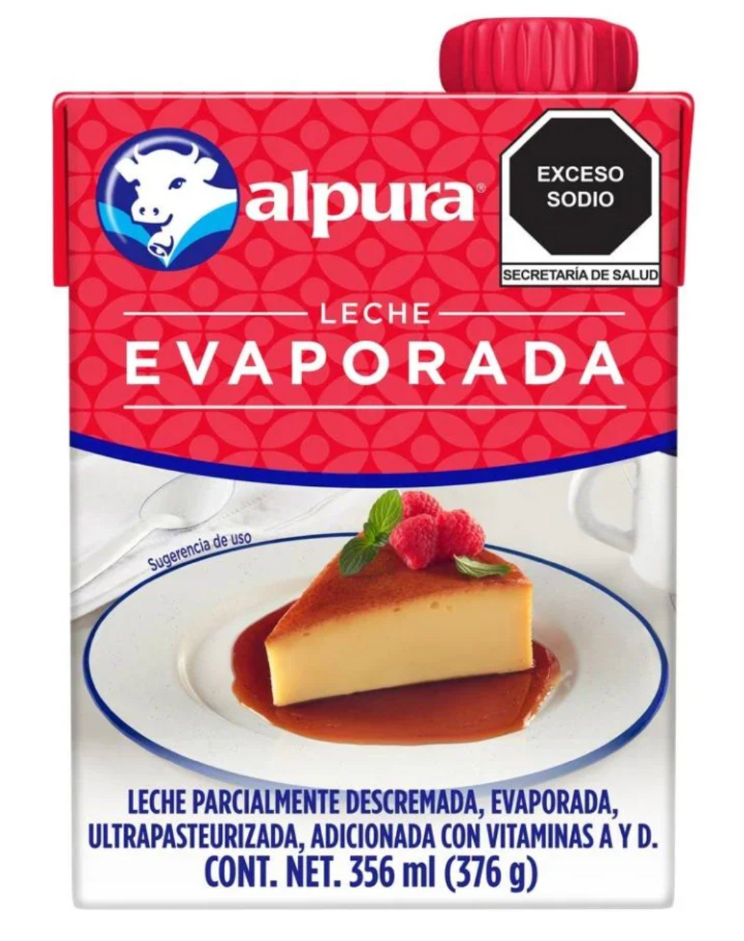 Caja Leche Evaporada Alpura 356/24P - SCG