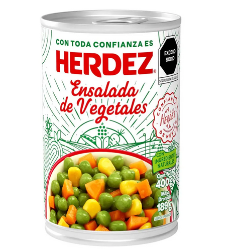 Caja Ensalada Vegetales 400G/24P - SCG